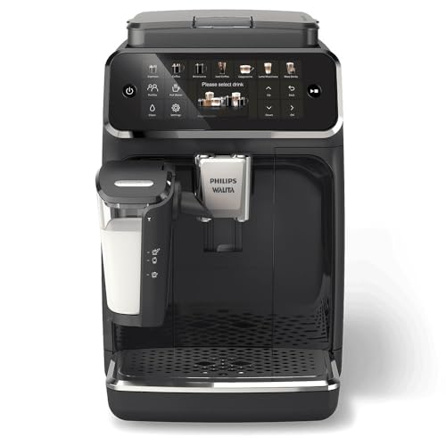Cafeteira Espresso Superautomática LatteGo Elite Série 4400 Philips Walita, prepare até 12...