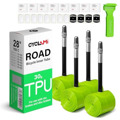 CYCLAMI 4{Zbg TPU Ci[`[u 700C]ԗp`[u 30g yʃ[hoCN`[u700x18-32C ϋv ou 65mm (4P-30G-65)