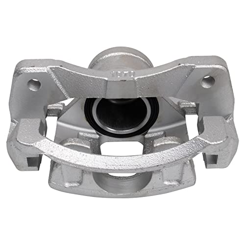 Image of TRQ Front Brake Caliper Set Zinc Coated Brackets Compatible with 2004-2011 Chevrolet Aveo 2007-2011 Aveo5 2013-2015 Spark 2009-2010 Pontiac G3 2004-2008 Suzuki Forenza 2005-2008 Reno