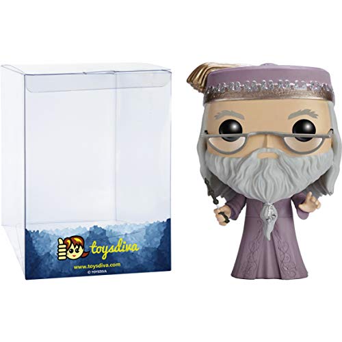 Albus Dumbledore: Fun Ko P O P ! Vinyl Figurine Bundle With 1 Compatible 'Toysdiva' Graphic Protector (015 - 05891 - B)