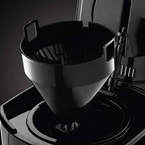 Russell Hobbs Cafetera de Goteo Luna Moonlight - 12 Tazas, Jarra Cristal 1,8L, Programable, Soporte de Filtro Lavable… - Imagen 7