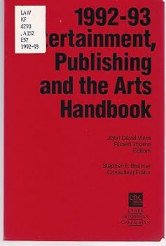 Unknown Binding 1992-1993 Entertainment, Publishing and the Arts Handbook Book