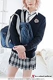 X in a school uniform (ひばりこれくしょん)