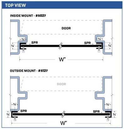 Miniatura 3 de Paquete 2 en 1  Protector de puerta de montaje exterior (5127MA) + umbral de barrera de inundación de puerta (319MA), tamaño (36" x 40")