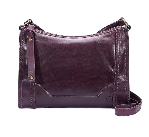 Image of Frye Women's Melissa Zip Crossbody Bag, Stylish Handbag with Adjustable Strap & Pockets