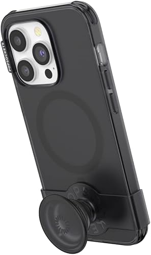 Miniatura 3 de PopSockets Funda para iPhone 14 Pro con agarre y deslizamiento para teléfono compatible con MagSafe, funda de teléfono para iPhone 14 Pro,
