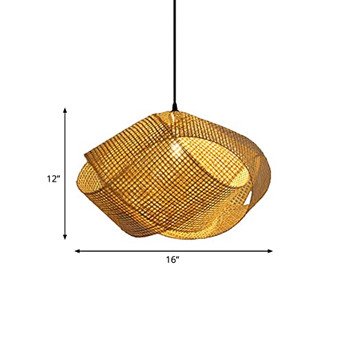 Lustre rotan contre lumière agressive plafonnier b - 4