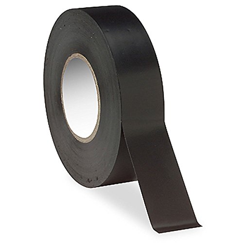 Intrepid International Tape Plastic Black 19MM X 20M, Black