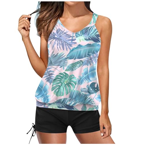 Ensemble loisirs tankini deux pièces beige pour vos journées spa et plage M
