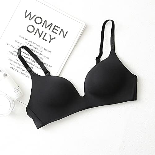 6 colors seamless bras suitable for women ladies women's underwear fitness (Color : QISHI, Size : Beige)