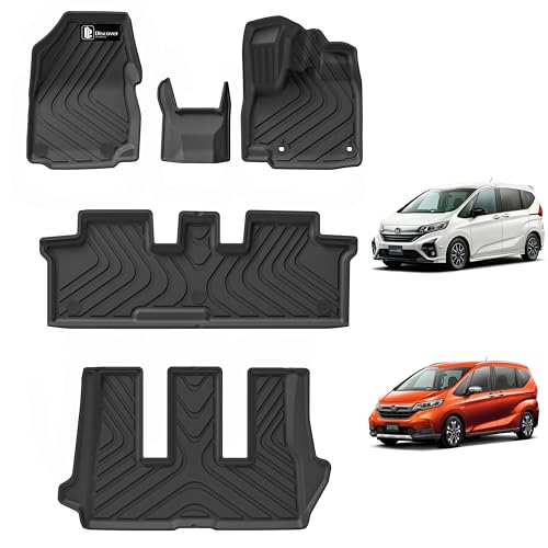 D.E.3D�g�����N�}�b�g �p�̃z���_ �t���[�h GB�n TPE���o�[ ���Q�b�W �}�b�g ���ŗ����� ����h�~ �h���i�p��HONDA FREED GB�n GB5/GB6/GB7/GB8�^ �N?:2016.09~2024 1���+2���+�g�����N�j