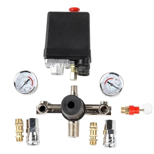 Controlador de interruptor de presión para compresor de aire de 220V y 5-8 bar 3