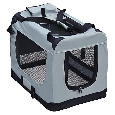 Fudajo Faltbare Transportbox für Haustiere, Größe M Cover