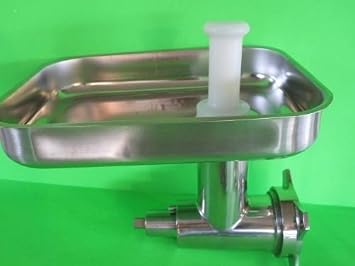 Stainless Steel Meat Grinder Attachment for mixer Sausage Stuffing Kit L8