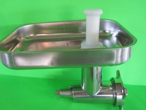 Stainless Steel Meat Grinder Attachment For Hobart & Univex Mixer. A200 D300 H600 H660 Hl600 Plus Sausage Stuffing Kit. Fits Hobart, Univex Mixers #TOP6