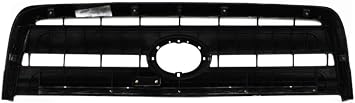 Compatible with TUNDRA 03-06 GRILLE, ABS Plastic, Painted Black Shell and Insert, Regular/Access Cab, Base Model