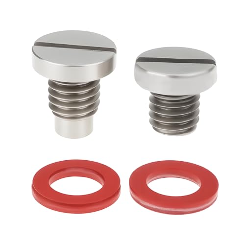 ECSiNG 1 Satz Untereinheit Ablassschraube Kit 688-45341-10-00 688-45341 Kompatibel mit Yamaha