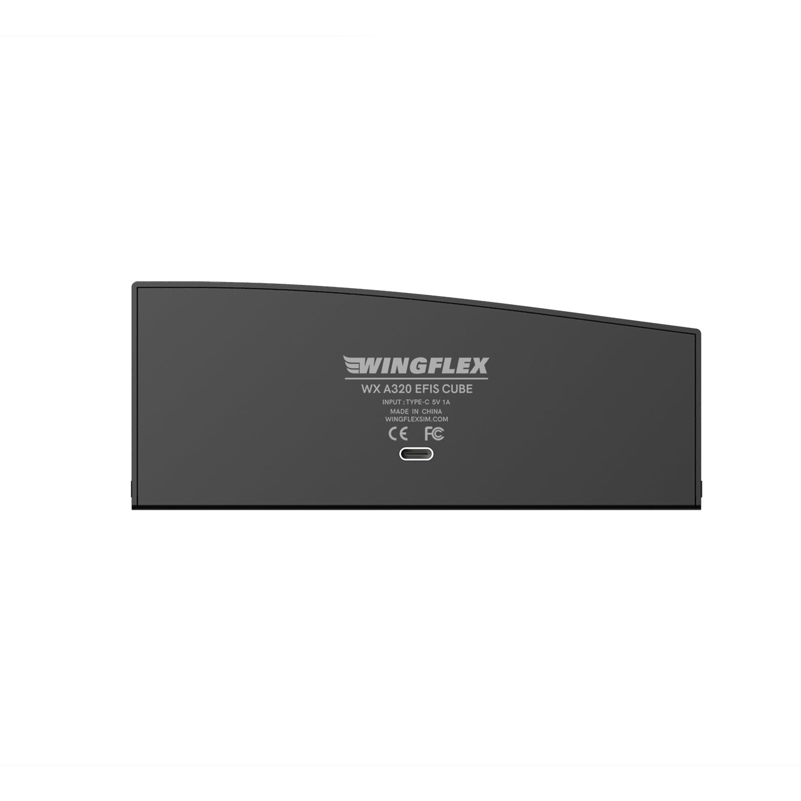 WINGFLEXSIM A320EFIS Elektronisches Fluginstrument System Flugsimulator Dual-Color LCD Warnpanel Plug-and-Play USB Konnektivität