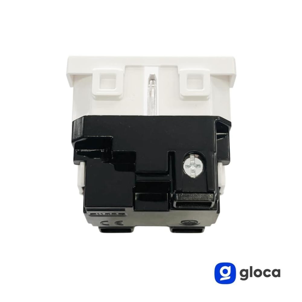 gloca Prise Schuko 2P+T 16A compatible plate (10)