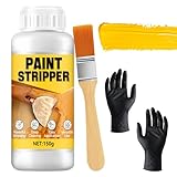 XINGHUO Abbeizer für Lack Metall, Abbeizer, Paint Stripper, Einfach zu Bedienen, Hohe Effizienz Lackentferner, Löst Mehrere Alte Farbe, Farben, Lasuren, Farbentferner für Metalloberflächen, 150g