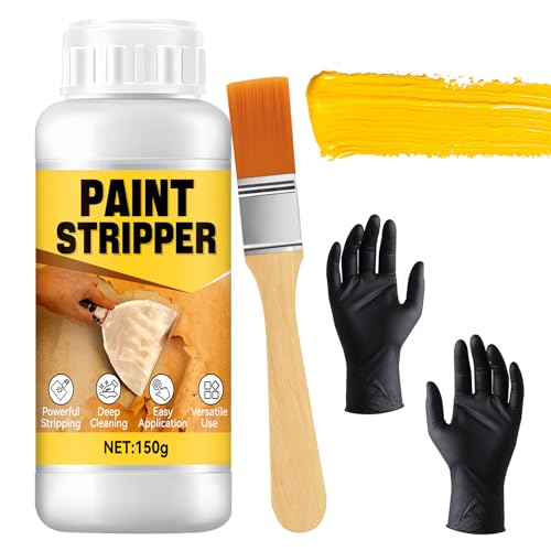 XINGHUO Decapante Pintura Metal, Decapante, Decapante de Pintura, Alta Eficiencia y Conveniencia, Para la Eliminación de Viejas Capas de Pinturas, Decapante Para y Varias Superficies Metálicas, 150g