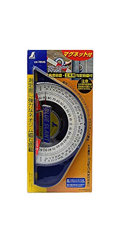 シンワ測定(Shinwa Sokutei) ブルースラント ダイヤル式 マグネット付き 78545