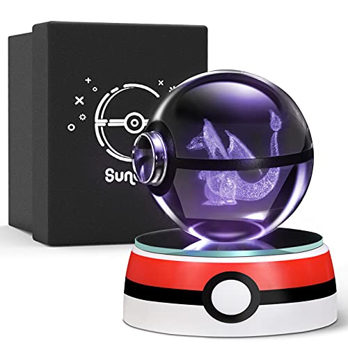 Amteker Kinder Geschenke 3D Kristallkugel mit LED, Kleine Geschenke für Kinder, Weihnachts Geburtstag Geschenk für Jungen und Mädchen, Geschenk Boxen Set (CH) Cover