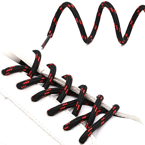 Image of (2 Pair Shoelaces for Hiking Shoes, Outdoor Walking Sneakers, Outdoor Hiking, Climbing, Basketball, Work Boot, Running, Sport Shoes
