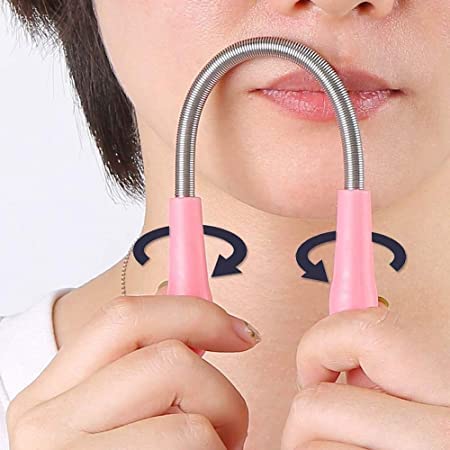 RAGHUVIR ( PACK OF 2 ) Woman Epilator Manual Facial Hair Remover Stick Face Body Hair Remover Eyebrow Face Epilator Threading Tool Hair Cleaning Remove Cleaner Spring Tools Chin Cheek Mustache Upper Lip (B0B4BDW4Y7) Amazon Price History, Amazon Price Tracker