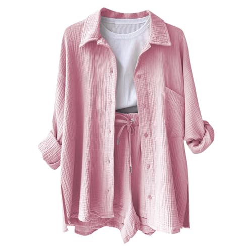 Haut flatteur manches longues style baggy chic et col à revers