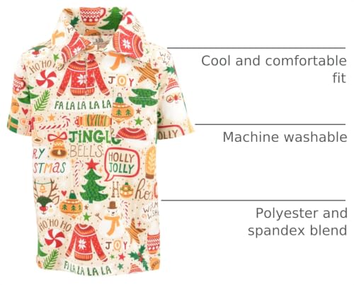 Image of Unique Baby Moisture Wicking Kids Polo Shirts for Toddler Boys Polo Shirt
