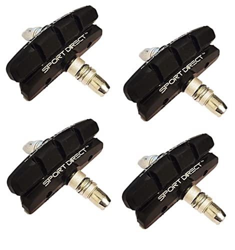 Sport Direct X 4 works 70mm Bicycle Bike V Brake Pads, Black - Image 2