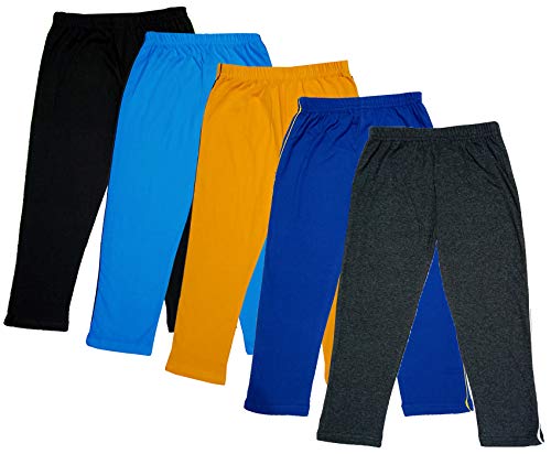 Image of IndiWeaves Girls Super Soft Cotton Solid 3 4th Leggings /Capris (Multicolor51, 14-16 Years) Pack of 5