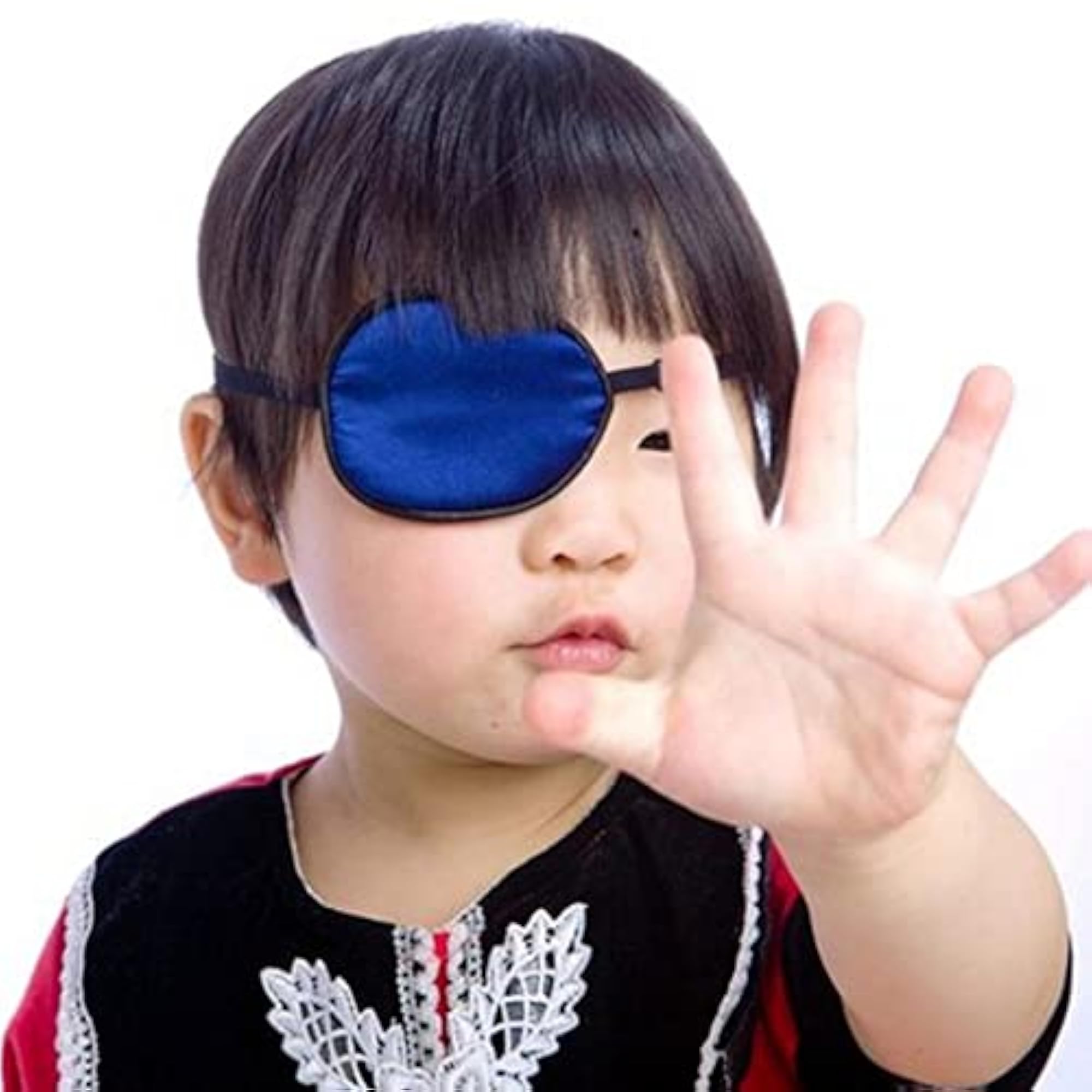 Kids Silk Replaceable Adjustable Corsair Eye Patch