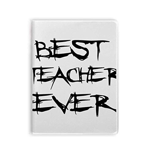 Cahier Best Teacher Ever à couverture souple pour organiser les cours en salle de classe