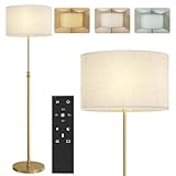 FLEXIBILITÉ DE HAUTEUR AJUSTABLE : Modifiez la hauteur de la lampe de salon de 133 à 168 cm pour l'adapter parfaitement à vos espaces. Son design réglable la rend idéale pour éclairer les chambres, les salons, les chambres d'amis ou les bureaux avec efficacité et élégance.