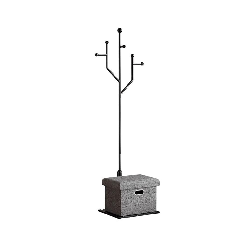 Standing coat and hat rack Clothes rack Floor bedroom home hangers light luxury high sense clothes storage rack