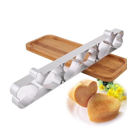 Juego de moldes para hornear postres con formas de afecto 3