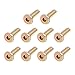 Uxcell a16022300ux0877 M6 x 20 mm Threaded Hex Socket Head Cap Screw Bolt Bronze Tone (Pack of 10)