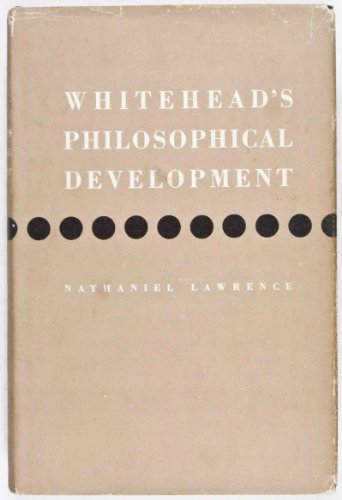 Whitehead's philosophical development;: A criti... B0007DTGIM Book Cover