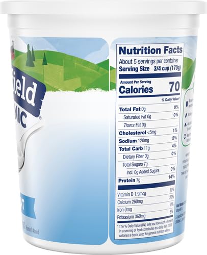 Vista 14 de Stonyfield Organic Yogur sin grasa, liso, 32 oz aperitivo de yogur multiporción y sustituto de cocina
