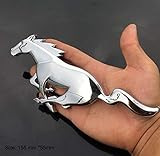 ford zeichen bilder  B267 Pferd Chrom Emblem Badge auto aufkleber 3D mobil Abzeichen car Sticker Plakette