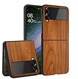 GB Slim Fusion Protective Hard Case Compatible with Samsung Galaxy Z Flip 4 - Cherry Wood Pattern