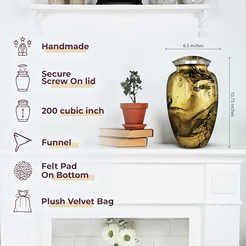 image for Trupoint Memorials Cremation Urns for Human Ashes, Camouflage and Hunt