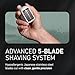Panasonic ARC5 Palm-Sized Foil Shaver for Men, Powerful Travel Electric Razor, USB-C Charge Wet/Dry, Easy Clean Luxury Japanese 5-Blade, Smooth & Precise Cut w/Smart Sensor (Natural Sea Stone)