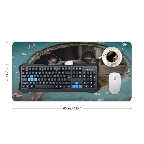 Mouse pad grande antideslizante de goma VstaDank miniatura 2