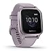 Produktbild Garmin Venu Sq  wasserdichte GPS-Fitness-Smartwatch mit 1,3" Touchdisplay, Herzfrequenzmessung, Schlafanalyse, 6 Tage Akkulaufzeit, kontaktloses Bezahlen, Lavendel (Generalüberholt)