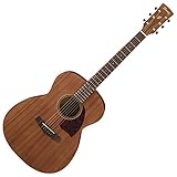 Ibanez 6 String PC12MHOPN Grand Concert Acoustic Guitar, Open Pore Natural