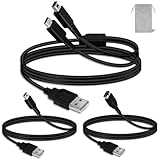 COMeap 3DS Charger Cable for Nintendo 3DS(XL/LL) 2DS(XL/LL) DSi DS Lite DS GBA SP Wii U Gamepad Nintendo DS USB & Power Cable Sets 4FT