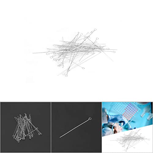 Ciclo de Enxerto Bacteriano, Agulha de Enxerto, Suportes de Ciclo de Enxerto de 50 PCS Dicas de Agul